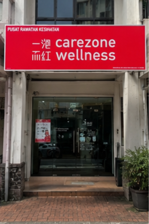 Carezone Wellness Puchong branch storefront
