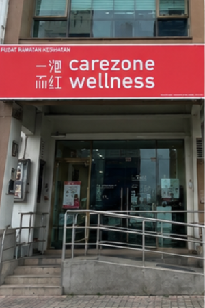 Carezone Wellness Klang branch storefront