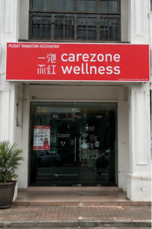 Carezone Wellness Sabah East Malaysia branch storefront
