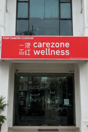 Carezone Wellness Mahkota Cheras branch storefront