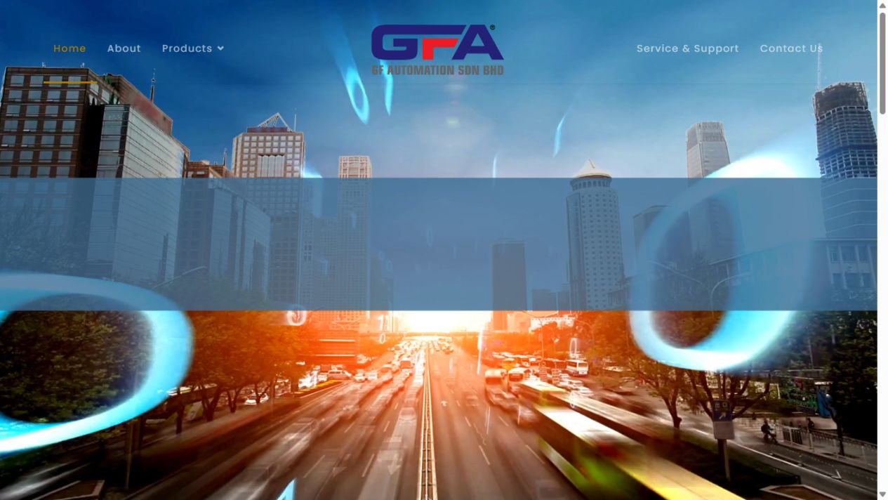 GF Automation website preview