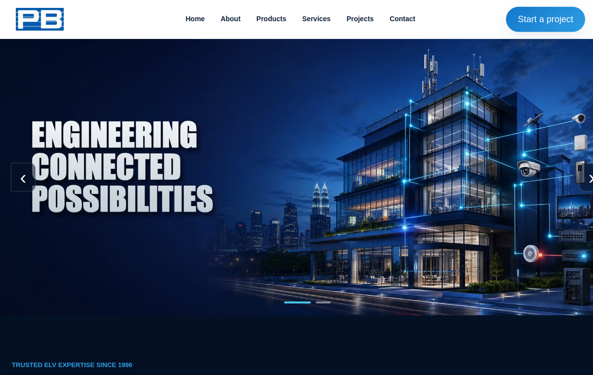 PBSB Group website preview