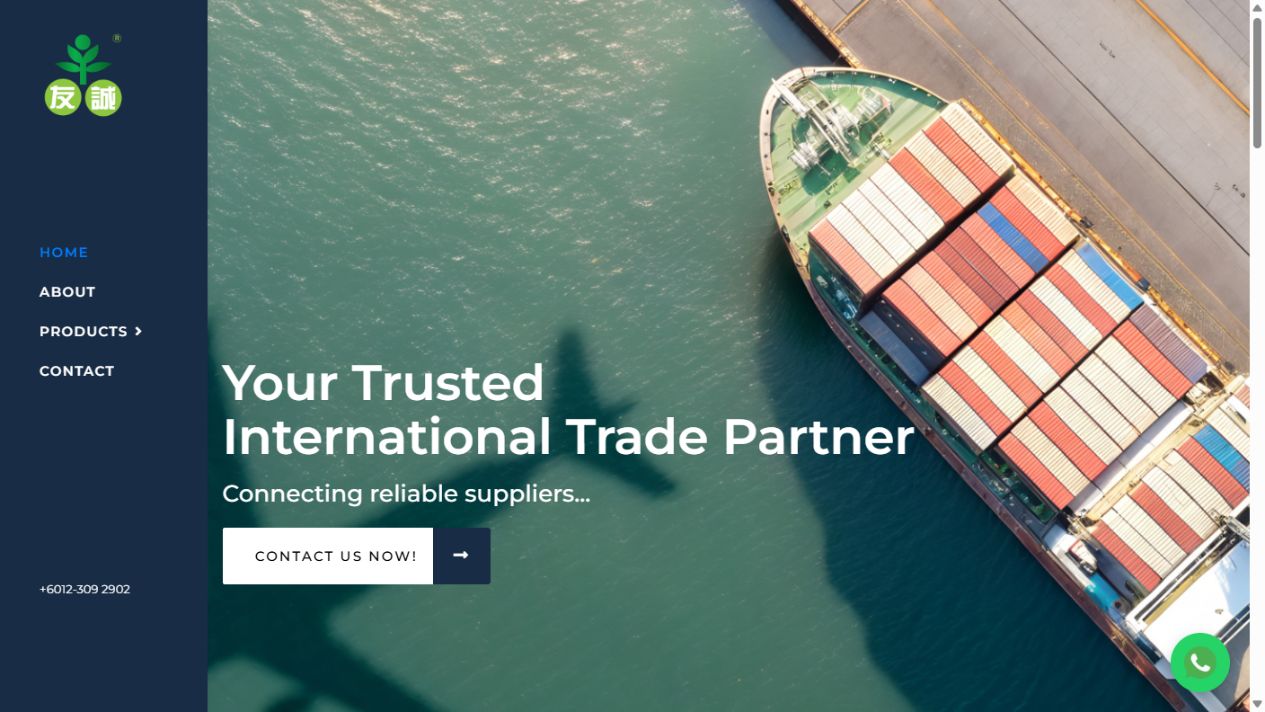 Yew Seng Global Trading website preview